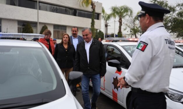 Renueva Guadalupe flotilla de patrullas de Tránsito