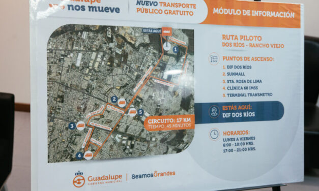 Mueve Guadalupe a más de 600 personas con transporte gratuito