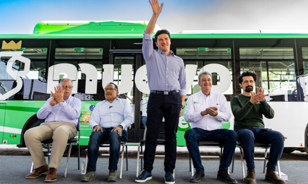 Arranca Gobernador segunda ruta intramunicipal Escobedo