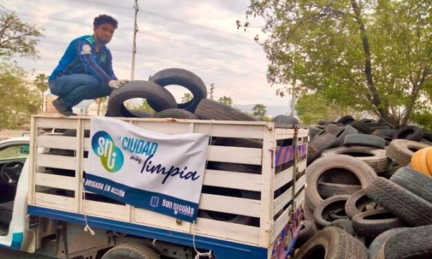 Recolecta San Nicolás casi 5 mil llantas de las calles