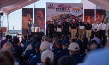 Inicia Escobedo construcción de segundo piso en Seguridad