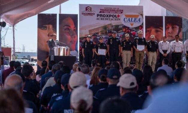 Inicia Escobedo construcción de segundo piso en Seguridad