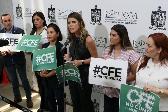 URGEN A FEDERACIÓN PARA DESTINAR MÁS PRESUPUESTO A CFE PARA PREVENIR APAGONES