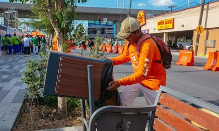 GUADALUPE RETIRA 35 TONELADAS DE BASURA TRAS PARTIDO SUDÁFRICA VS COREA DEL SUR