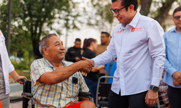 REÚNE FELIX ARRATIA A 2400 PERSONAS EN “AYUDEMOS DE CERCA” EN JUÁREZ
